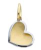 Imagen de Colgante de Confirmación Corazón oro bicolor 18k