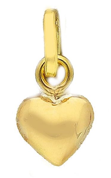 Immagine di Ciondolo Cresima Cuore oro giallo 18k 