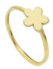 Picture of 9k yellow gold Flower Confirmation Ring
