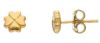 Picture of 18k yellow gold four-leaf Clover lobe Earrings