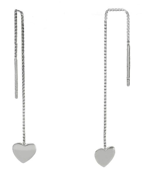 Immagine di Orecchini Cuore oro bianco 18k