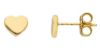 Picture of 18k yellow gold Heart Earrings