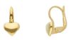 Picture of 18k yellow gold Heart Earrings