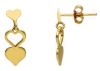 Imagen de Pendientes Corazón oro amarillo 18k