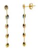 Imagen de Pendientes Mariquita oro amarillo 18k y esmalte
