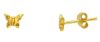 Imagen de Pendientes Mariposa mini oro amarillo 9k