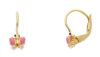 Imagen de Pendientes Mariposa oro amarillo 18k y esmalte