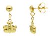 Picture of 9k yellow gold Butterfly Earrings