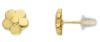 Immagine di Orecchini Fiore lucido oro giallo 18k