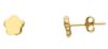 Picture of 9k yellow gold Flower Earrings