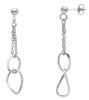 Picture of 18k white gold Earrings | Made in Italy