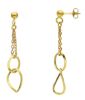 Imagen de Pendientes ultraligeros oro amarillo 18k