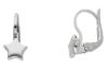 Imagen de Pendientes Estrella oro blanco 18k
