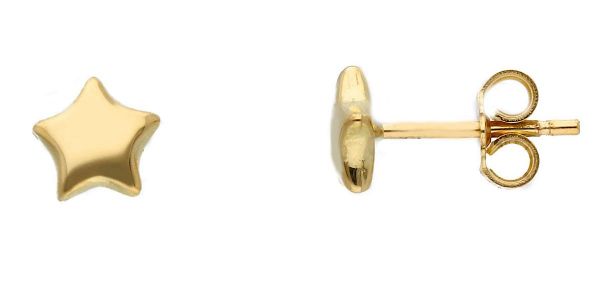 Immagine di Orecchini Stella oro giallo 18k