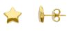 Imagen de Pendientes Estrella oro amarillo 18k