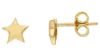 Picture of 18k yellow gold Star Earrings