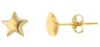 Imagen de Pendientes Estrella oro amarillo 18k