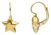 Imagen de Pendientes Estrella oro amarillo 18k