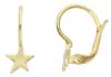 Imagen de Pendientes Estrella oro amarillo 9k