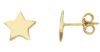 Imagen de Pendientes Estrella oro amarillo macizo 18k