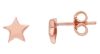 Picture of 18k rose gold Star Earrings | Made in Italy
