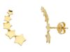 Picture of Solid 18k yellow gold Stars Earrings