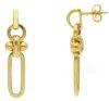 Picture of 18k yellow gold Italian fancy Earrings