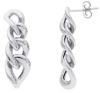 Imagen de Pendientes Barbada oro blanco 18k