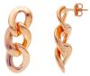 Imagen de Pendientes Barbada oro rosa 18k
