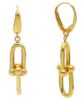 Immagine di Orecchini maglia fantasia oro giallo 18k