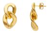 Picture of 18k yellow gold Curb dangle Earrings