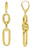 Immagine di Orecchini maglia Traversino oro giallo 18k