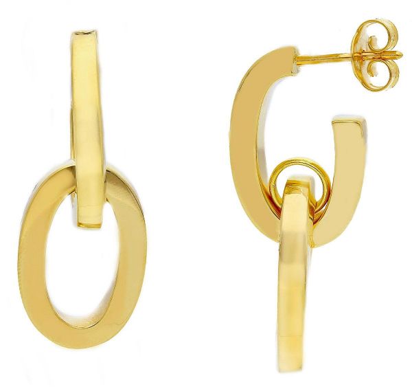 Imagen de Pendientes Jaseron oro amarillo 18k