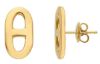 Picture of 18k yellow gold Anchor link Earrings