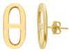 Imagen de Pendientes elsabón Calabrote oro amarillo 18k