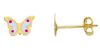 Picture of 18k yellow gold Butterfly lobe Earring