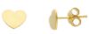 Picture of 18k yellow gold Heart Earring | Made in Italy