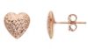 Imagen de Pendiente Corazón oro rosa 18k