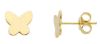 Picture of 18k yellow gold Butterfly Earring