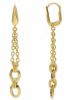 Picture of 18k yellow gold Italian fancy Earring