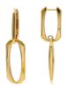 Picture of 18k yellow gold fancy dangle Earring