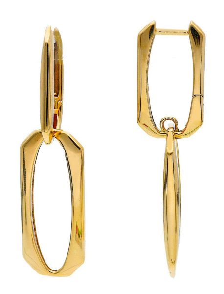 Picture of 18k yellow gold fancy dangle Earring