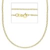 Imagen de Cadena Forzada oro amarillo 9k | 40 cm 