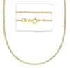 Immagine di Catena Forzatina oro giallo 9k | 45 cm 
