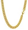 Immagine di Catena Grumetta da donna oro giallo 18k | 45 cm 