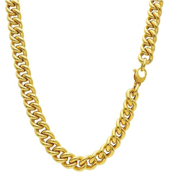 Immagine di Catena Grumetta da donna oro giallo 18k | 45 cm 