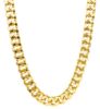 Immagine di Catena Cubana Miami da donna oro giallo 18k | 45 cm 