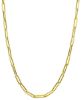 Imagen de Cadena Paperclip oro amarillo 18k | 45 cm