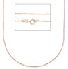 Picture of Solid 9k rose gold twisted Chain | 40 cm
