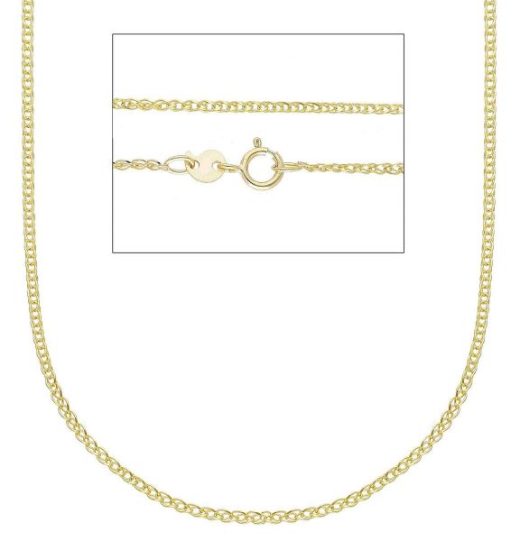 Imagen de Cadena Espiga oro amarillo macizo 9k | 40 cm 